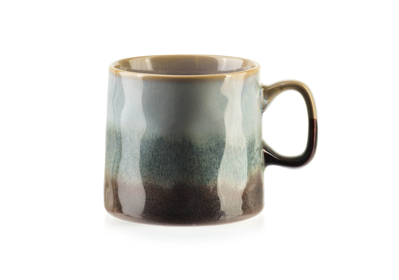 LOTTA - Mug en porcelaine 370ml 8,5x11,5xh8cm BOHO - HTPT1052-PROM - Affekdesign By Mondex