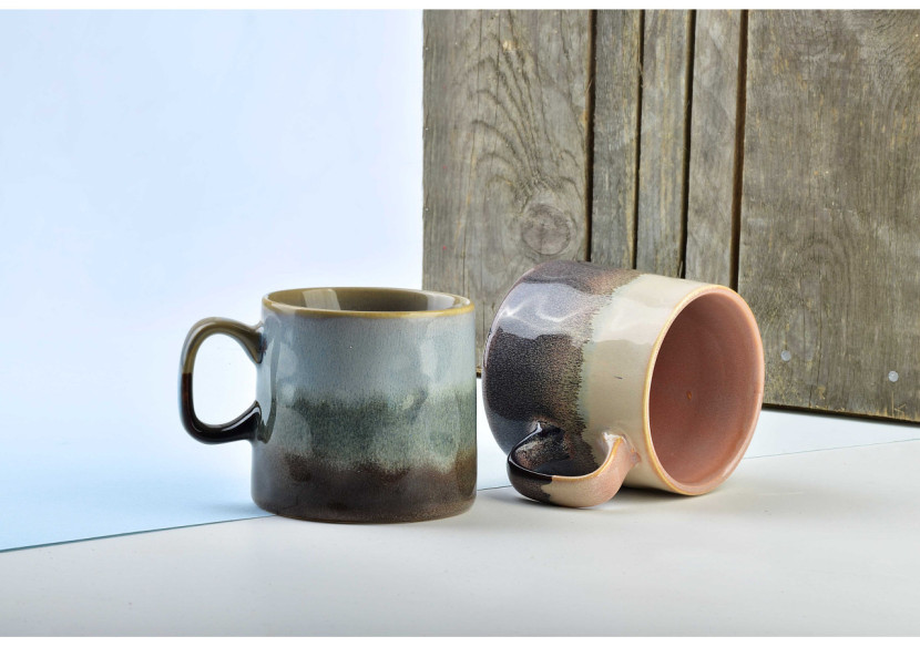 LOTTA - Mug en porcelaine 370ml 8,5x11,5xh8cm BOHO - HTPT1052-PROM - Affekdesign By Mondex LOTTA - Mug en porcelaine 370ml 8,5x11,5xh8cm BOHO - HTPT1052-PROM - Affekdesign By Mondex