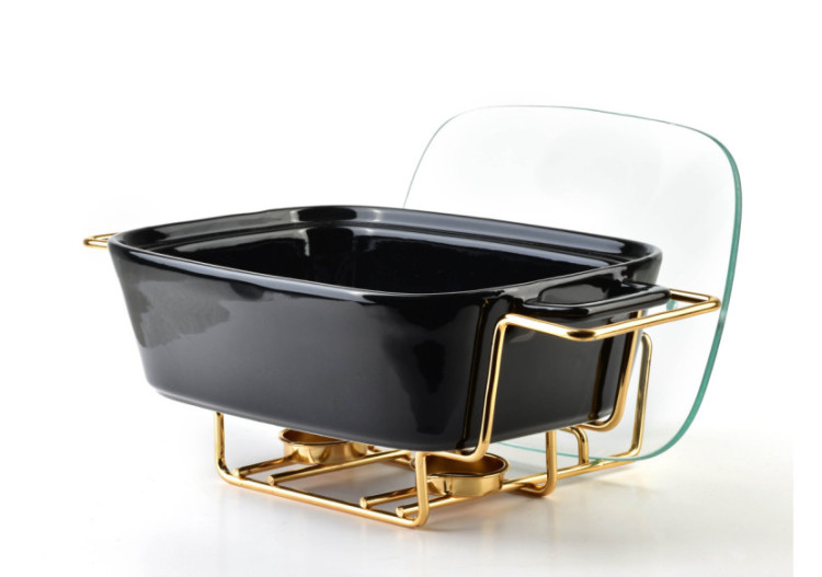 Plat chauffant MODERN KITCHEN - 1,4L en céramique 36x25x15cm - HTN3157-PROM - Allesken 2