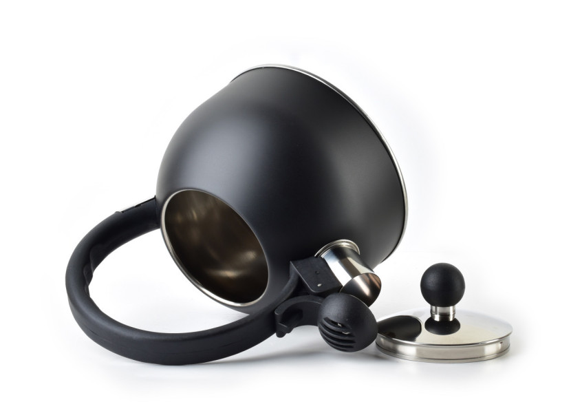 Bouilloire SAM BLACK - Acier inoxydable 2,5L - HTXD6738-CX - Allesken