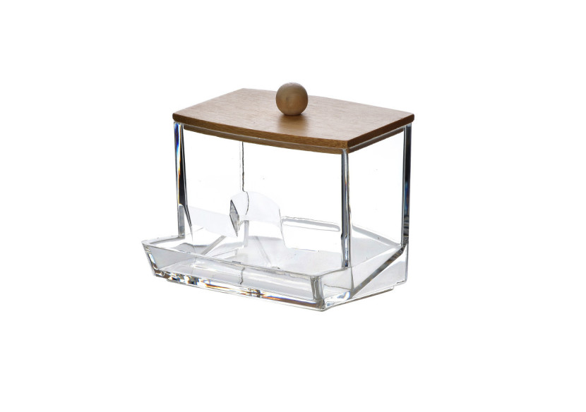 Distributeur de Cotons BEA - 8,5 x 5,5 x 8,5 cm - HTUA6967 - Bathlab By Mondex Distributeur de Cotons BEA - 8,5 x 5,5 x 8,5 cm - HTUA6967 - Bathlab By Mondex