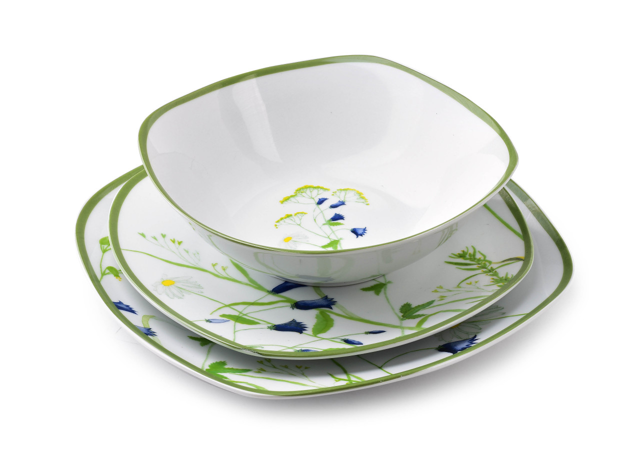 Service de Table LEA SOFT - 18 pièces pour 6 personnes - HTTB9272 - Affekdesign By Mondex