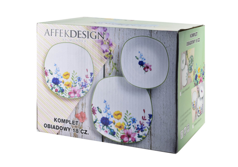 Service de Table LEA SOFT - 18 pièces pour 6 personnes - HTTB9272 - Affekdesign By Mondex Service de Table LEA SOFT - 18 pièces pour 6 personnes - HTTB9272 - Affekdesign By Mondex