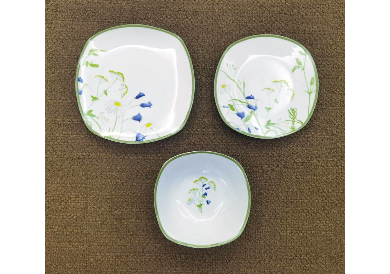 Service de Table LEA SOFT - 18 pièces pour 6 personnes - HTTB9272 - Affekdesign By Mondex