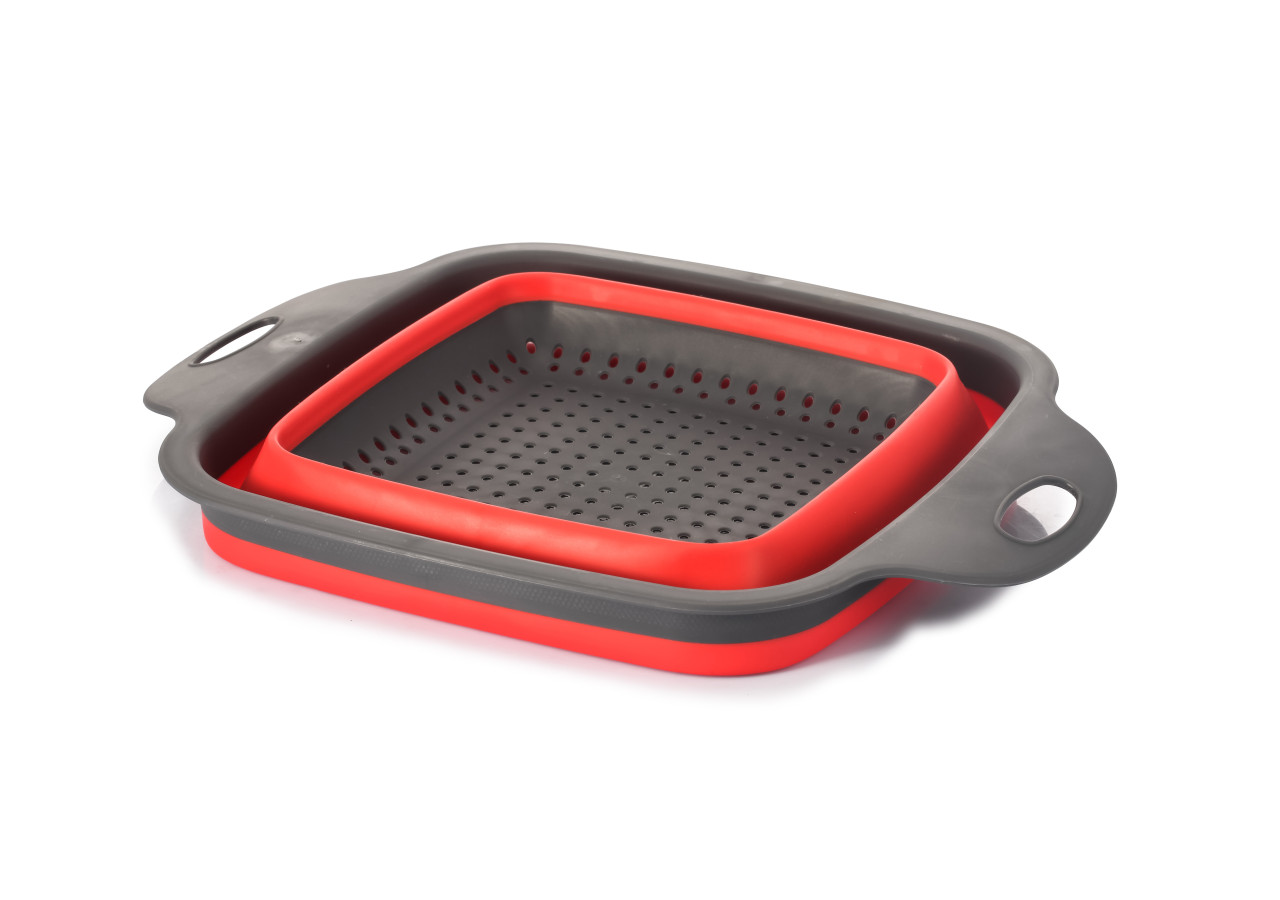 Passoire PLIABLE MODERN KITCHEN - 28x21x8,7cm, gain de place - HTXD0155 - Allesken