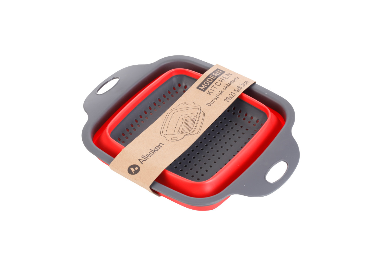 Passoire PLIABLE MODERN KITCHEN - 28x21x8,7cm, gain de place - HTXD0155 - Allesken