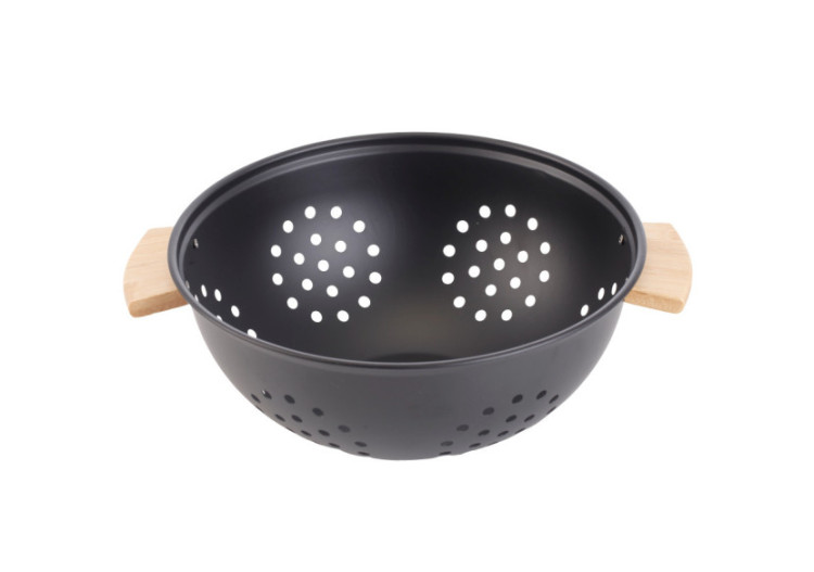 Passoire MODERN KITCHEN - 24xH10cm avec poignées en bambou - HTXD0186 - Allesken