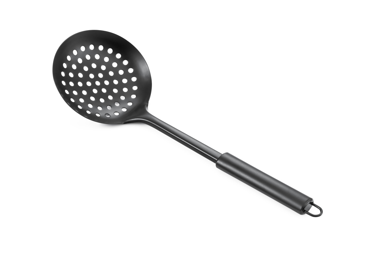 Écumoire MODERN KITCHEN - Acier inoxydable noir 34x11cm - HTXD0278 - Allesken