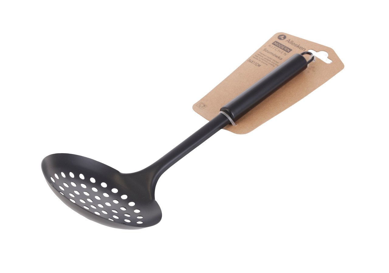 Écumoire MODERN KITCHEN - Acier inoxydable noir 34x11cm - HTXD0278 - Allesken