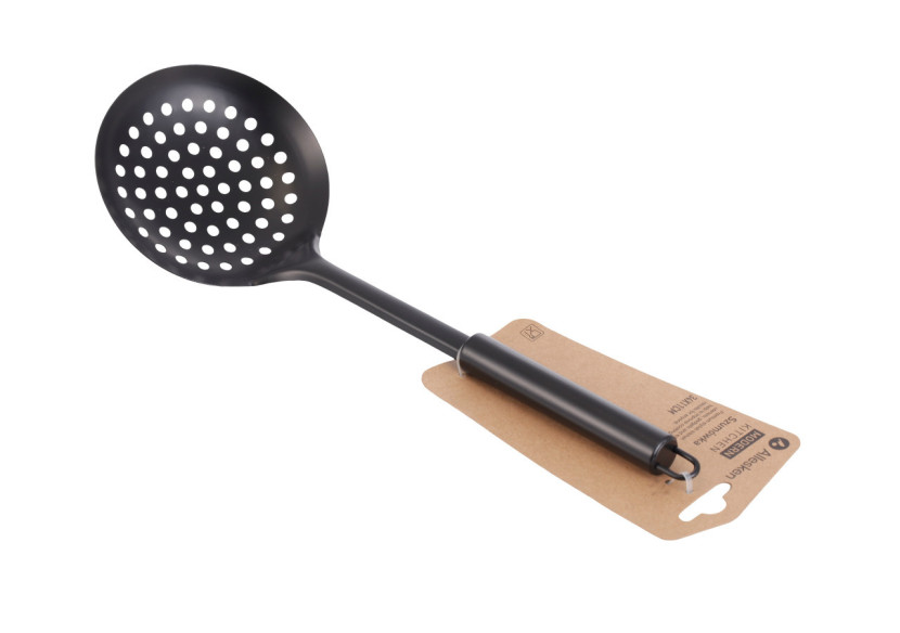 Écumoire MODERN KITCHEN - Acier inoxydable noir 34x11cm - HTXD0278 - Allesken Écumoire MODERN KITCHEN - Acier inoxydable noir 34x11cm - HTXD0278 - Allesken