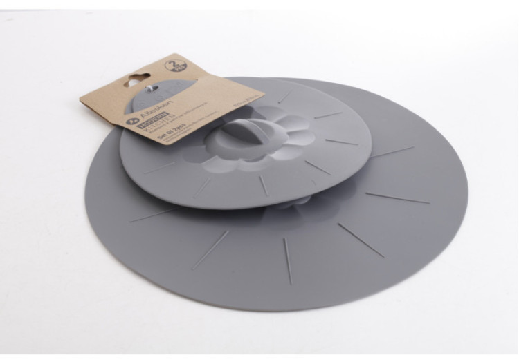 Ensemble de 2 couvercles en silicone MODERN KITCHEN - 20cm/30cm - HTXD0322 - Allesken