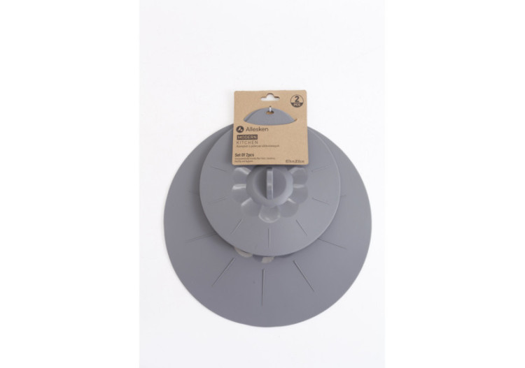 Ensemble de 2 couvercles en silicone MODERN KITCHEN - 20cm/30cm - HTXD0322 - Allesken 2