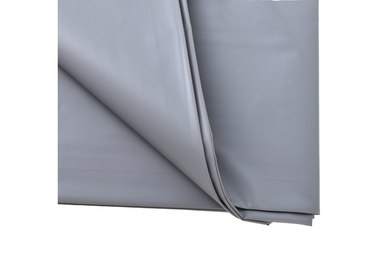 Rideau de douche ZAC GREY - 180x180cm avec 12 œillets - HTUA0771 - Bathlab By Mondex