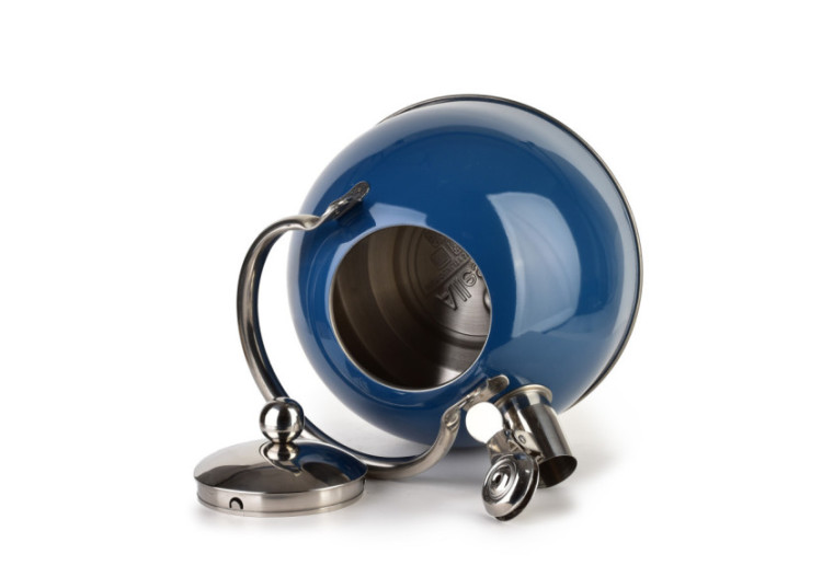 Cafetière LIAM BLUE - 2,5L en acier inoxydable, design moderne - HTXA6812-CX - Allesken 2