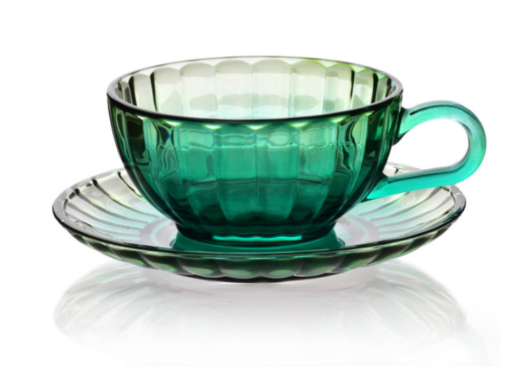 Tasse VINI avec Soucoupe - 210ml pour une pause chic - HTID2066-SR - Mondex