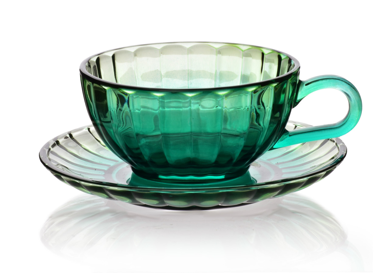 Tasse VINI avec Soucoupe - 210ml pour une pause chic - HTID2066-SR - Mondex