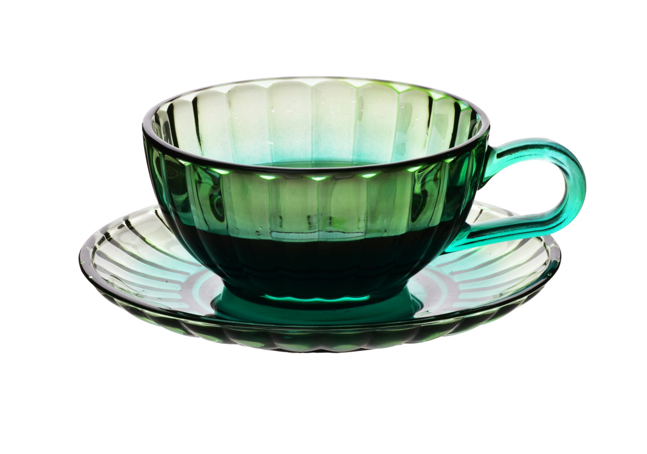 Tasse VINI avec Soucoupe - 210ml pour une pause chic - HTID2066-SR - Mondex