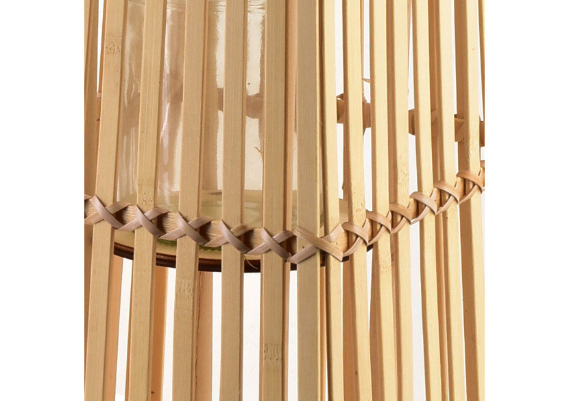 Lampion LUCIE NATURAL 23x48cm - Charme authentique et naturel - HTO3123 - Mondex Lampion LUCIE NATURAL 23x48cm - Charme authentique et naturel - HTO3123 - Mondex