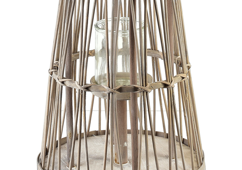 Lampion LUCIE GREY 30x110cm - Éclairez votre espace avec style - HTO3130 - Mondex