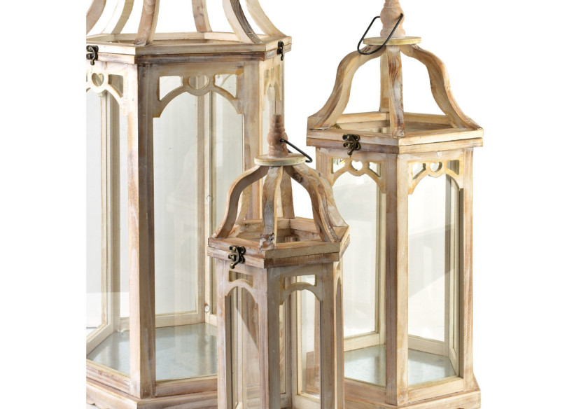 LOKKE Latarnia M - Lanterne moderne en métal et verre - HTO8618 - Mondex LOKKE Latarnia M - Lanterne moderne en métal et verre - HTO8618 - Mondex