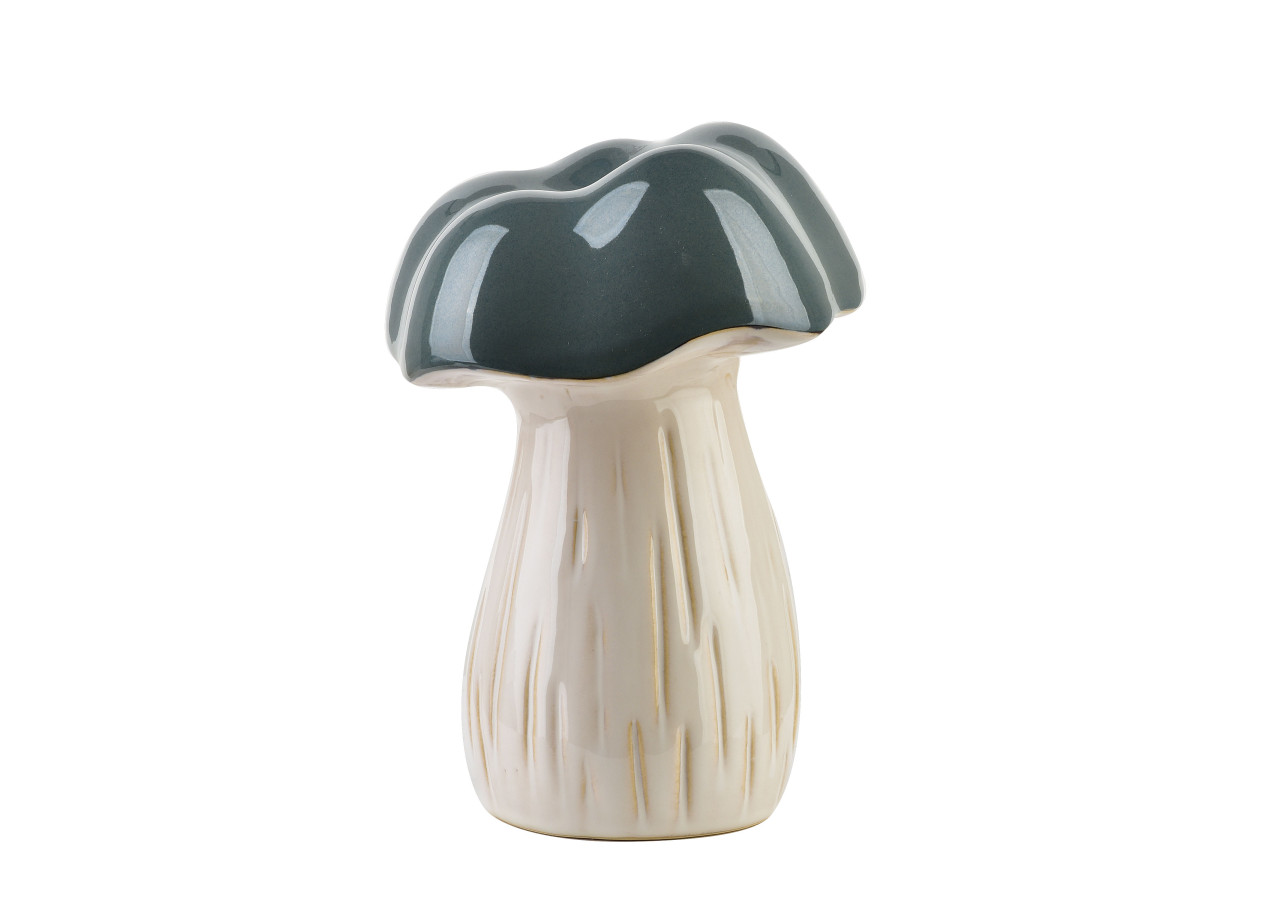 MAVE - Figurine Champignon en céramique 16x16x22cm - HTC7404 - Mondex
