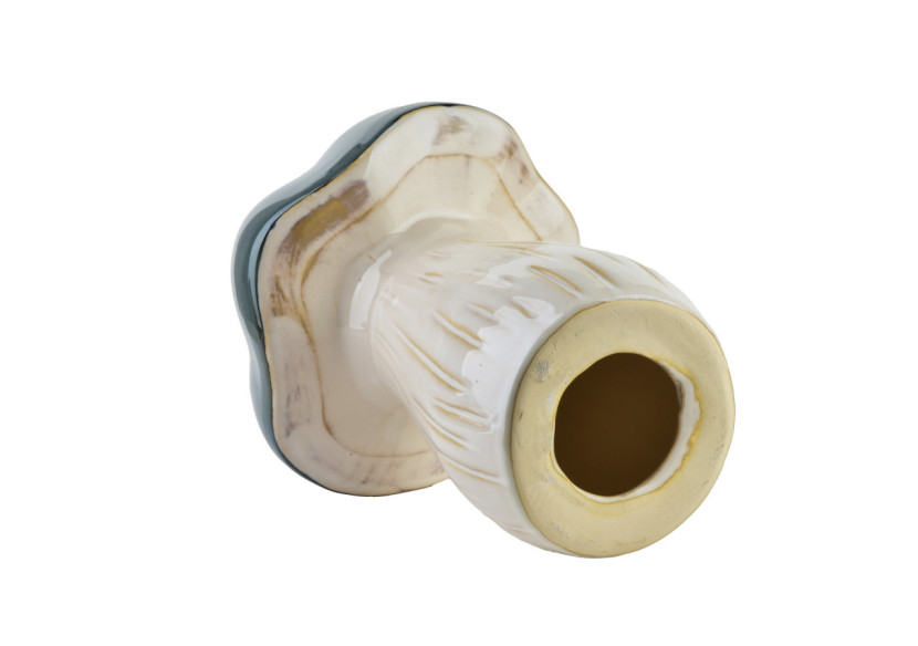 MAVE - Figurine Champignon en céramique 16x16x22cm - HTC7404 - Mondex