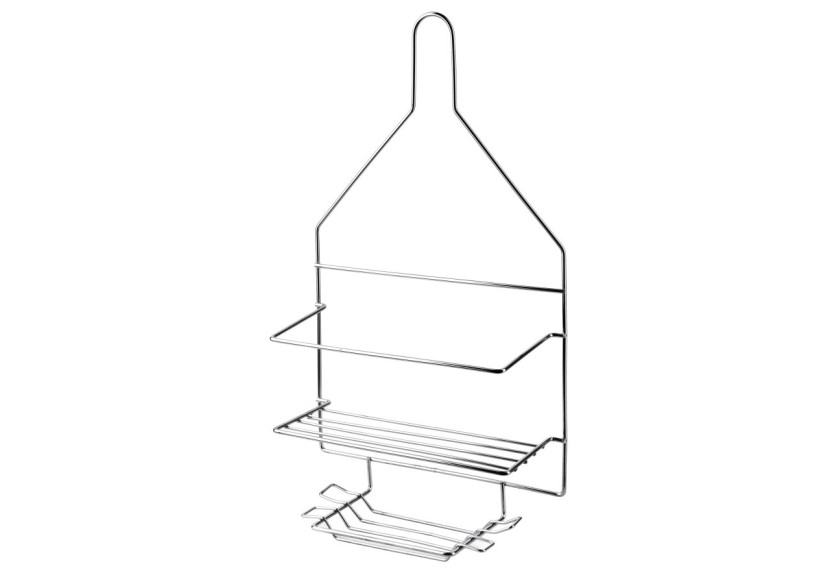 Porte-serviettes de Salle de Bain CARL SILVER - 2 Crochets 23x9,5x41,5cm - HTWM2614 - Mondex