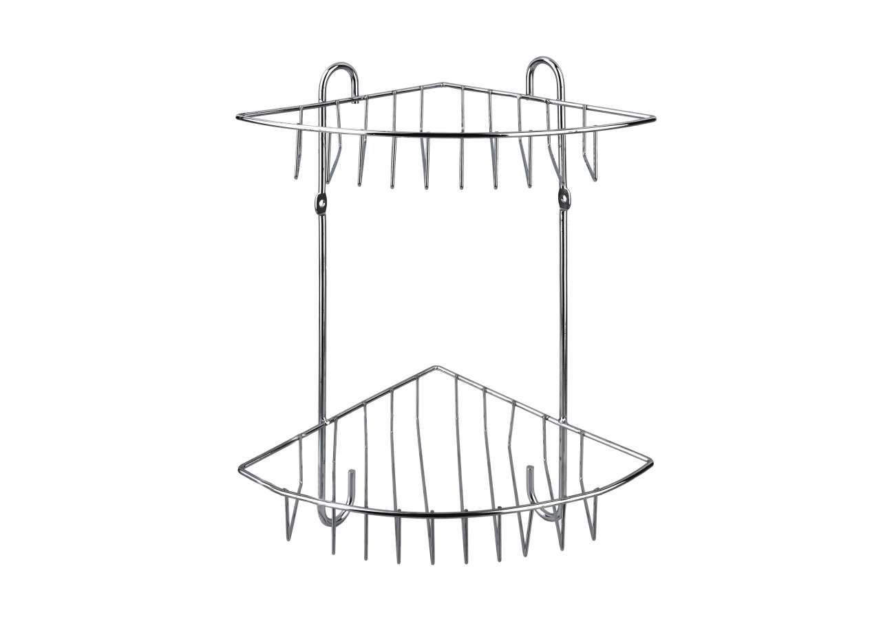 Porte-savon Carl Silver - Ensemble de 2 pièces 22x16x28,5cm - HTWM2713 - Mondex