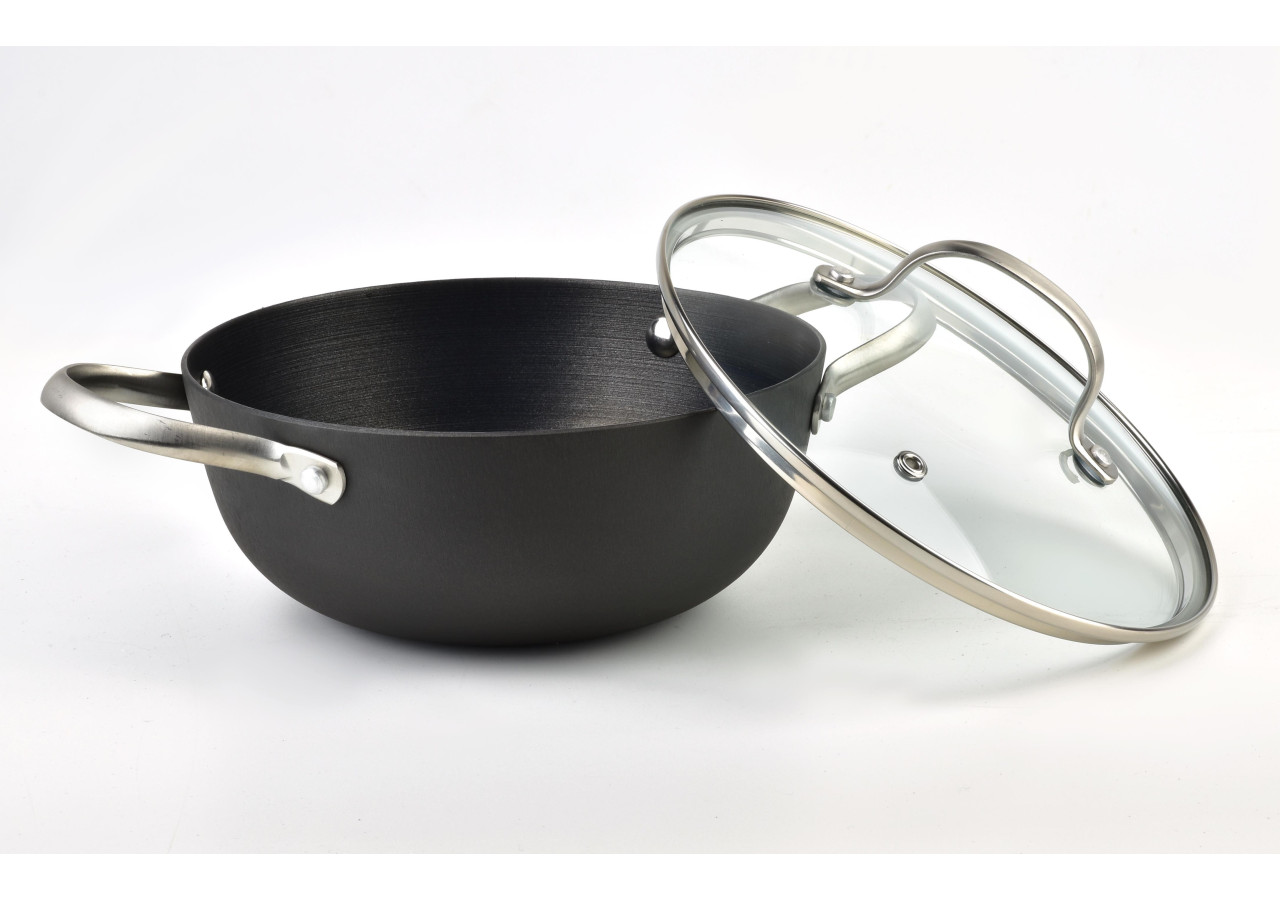 Casserole PAK CHOI - Fonte 1,9L avec couvercle 20cm - HTXA1209-CX - Cookini By Mondex