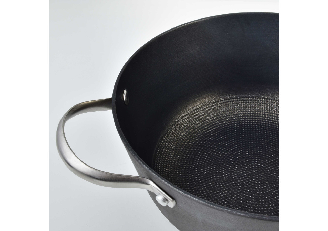 Casserole PAK CHOI - Fonte 3,7L avec couvercle 24cm - HTXA1216-CX - Cookini By Mondex