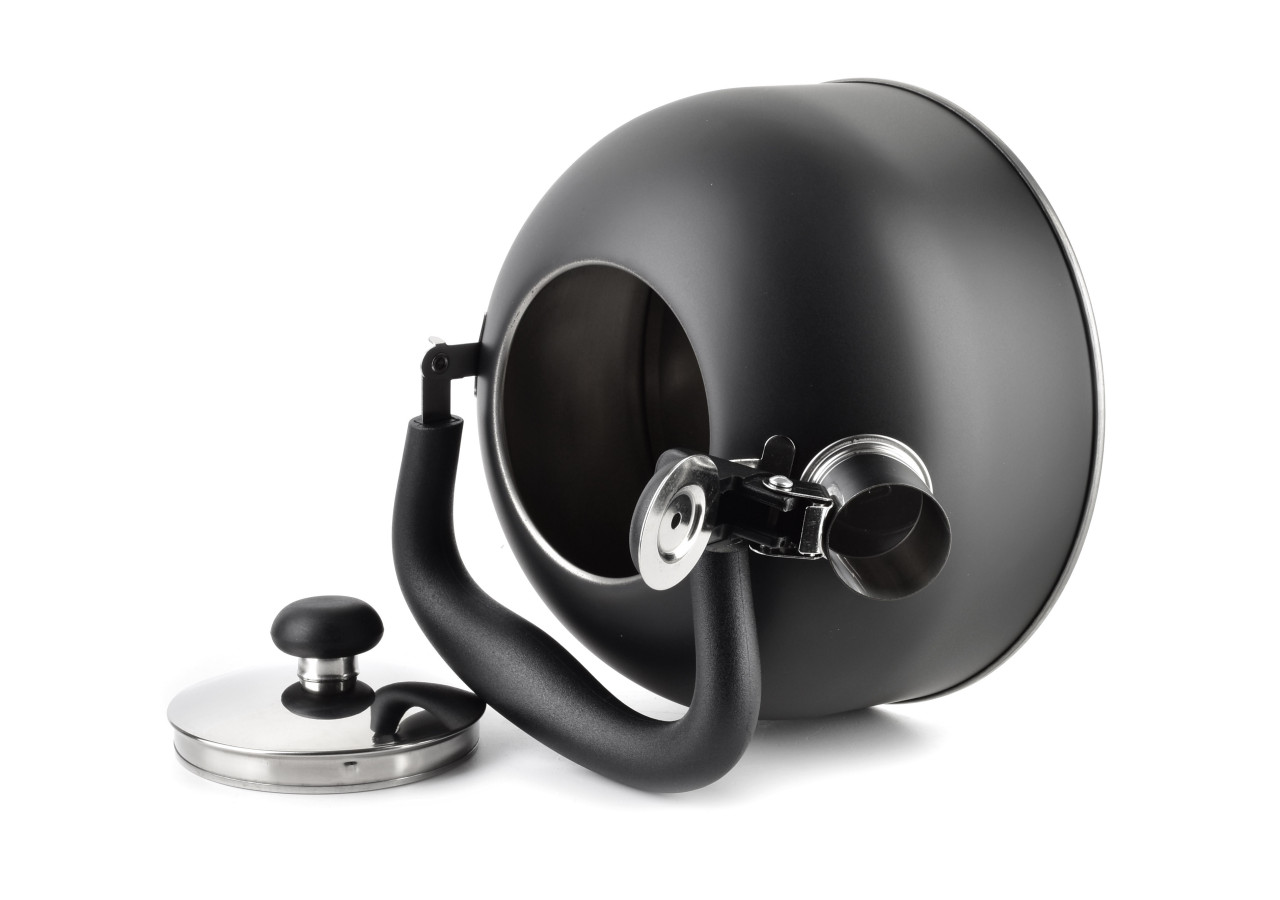 Bouilloire STEVE NOIRE - Acier inoxydable 2,0L - HTXD6820-CX - Allesken