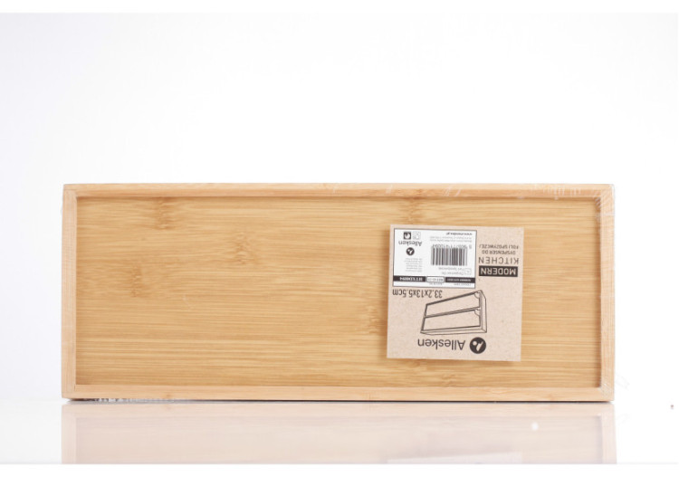 Distributeur de film alimentaire MODERN KITCHEN - 33,2 x 13 x 5,5 cm en bambou - HTXD0094 - Allesken 2