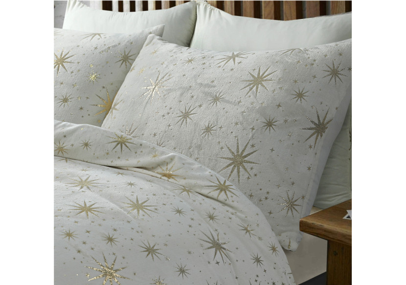 Housse de couette Glamour Flanel - Crème 200 x 200/220 cm - 17019067 - Sleeptime Housse de couette Glamour Flanel - Crème 200 x 200/220 cm - 17019067 - Sleeptime