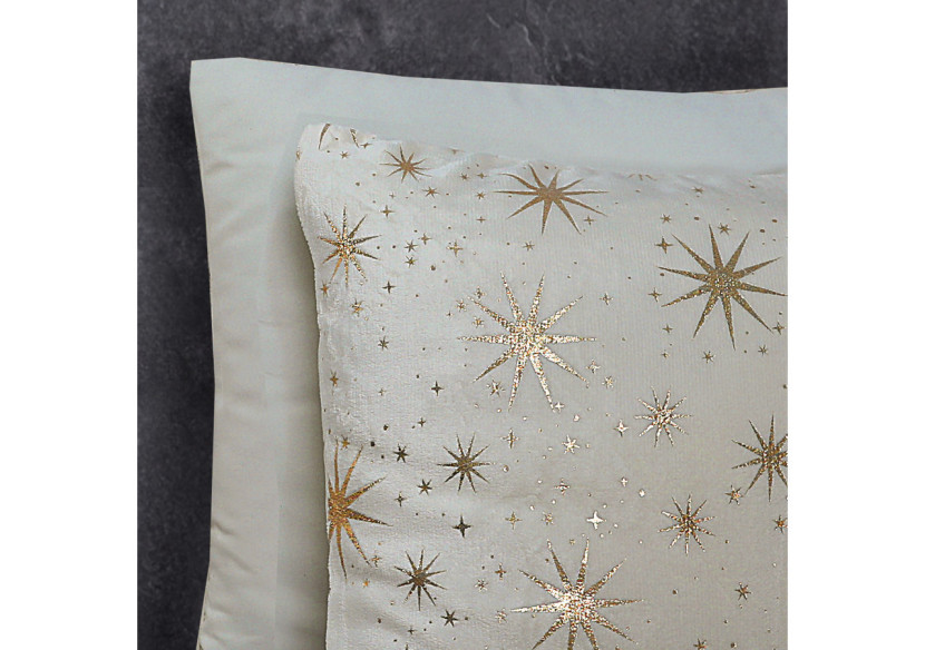 Housse de Couette Glamour Flanel Stars - Flanel Teddy Fleece 240 x 200/220 - 17019068 - Sleeptime Housse de Couette Glamour Flanel Stars - Flanel Teddy Fleece 240 x 200/220 - 17019068 - Sleeptime