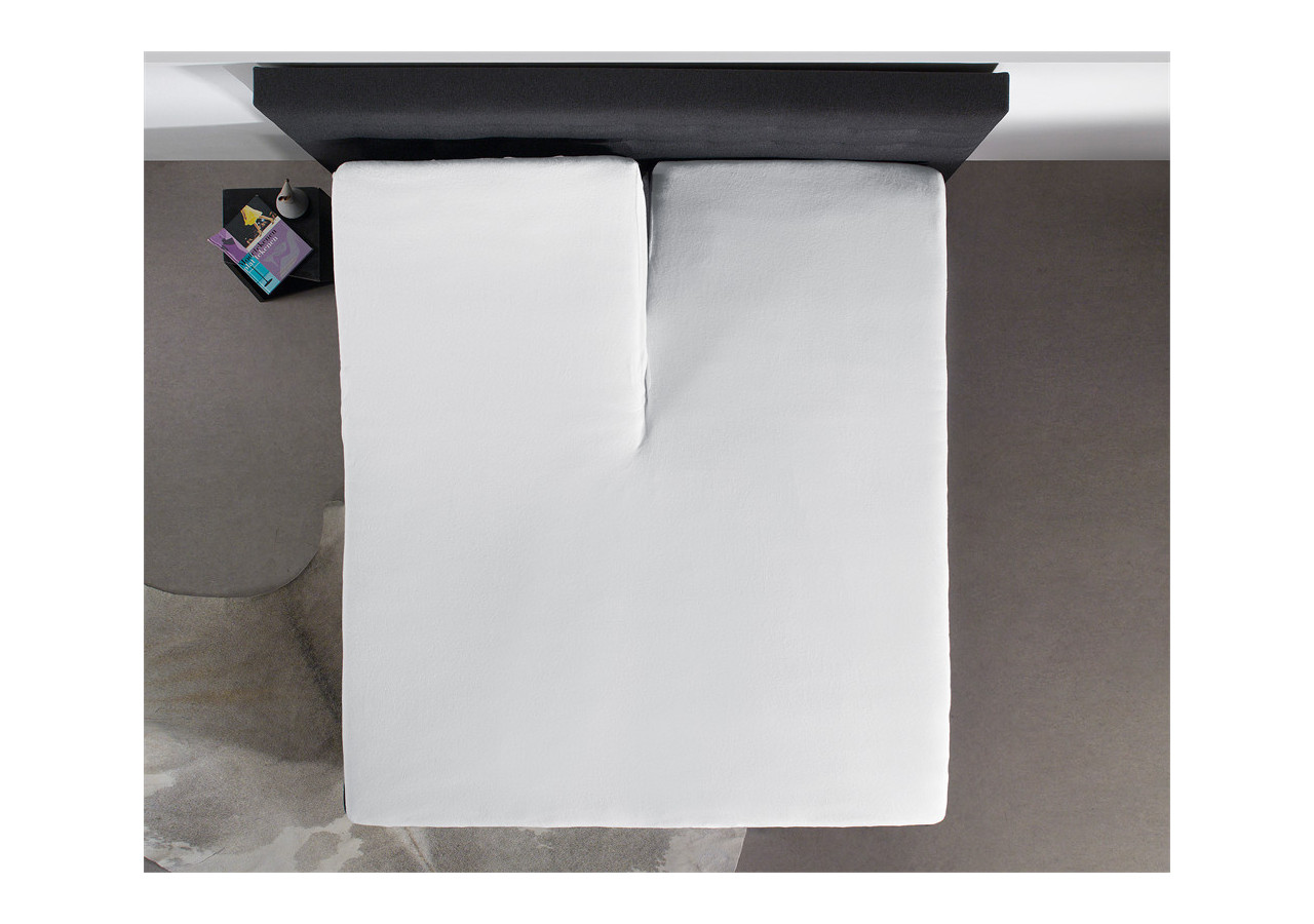 Housse de Matelas Splittopper Jersey - 180 x 220 cm, Coton Stretch - 12011464 - Dreamhouse