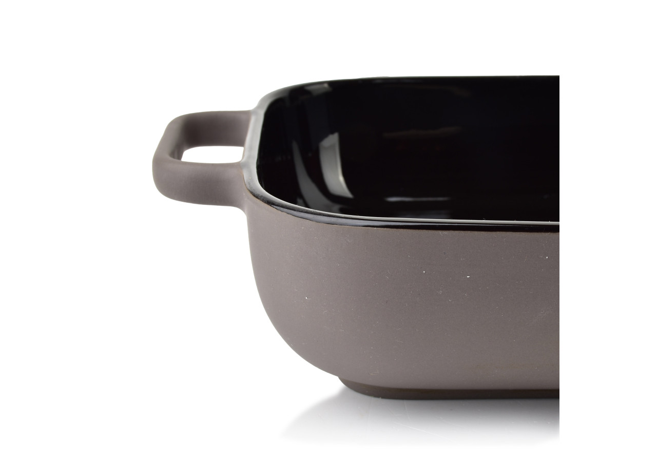 BASIC Plat Allongé Noir - 33 x 20 x 6,5 cm - HTNA9011 - Mondex