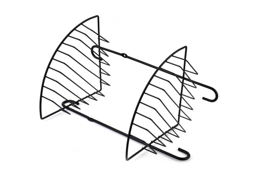 Porte-savon Carl Black - Ensemble de 2 pièces 22x16x28,5cm - HTWM2720 - Mondex