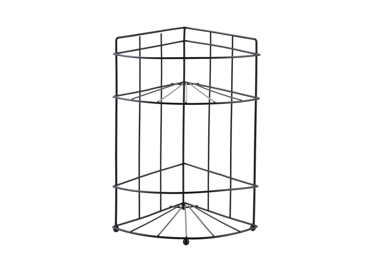 Porte-savon Carl Black - Ensemble de 2 pièces 18,5x14x26cm - HTWM2744 - Mondex