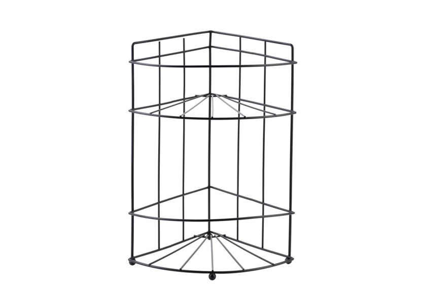 Porte-savon Carl Black - Ensemble de 2 pièces 18,5x14x26cm - HTWM2744 - Mondex