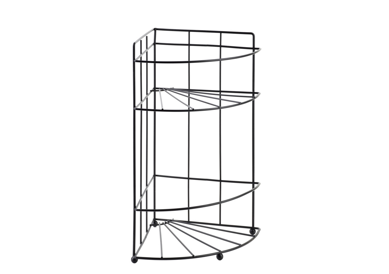 Porte-savon Carl Black - Ensemble de 2 pièces 18,5x14x26cm - HTWM2744 - Mondex