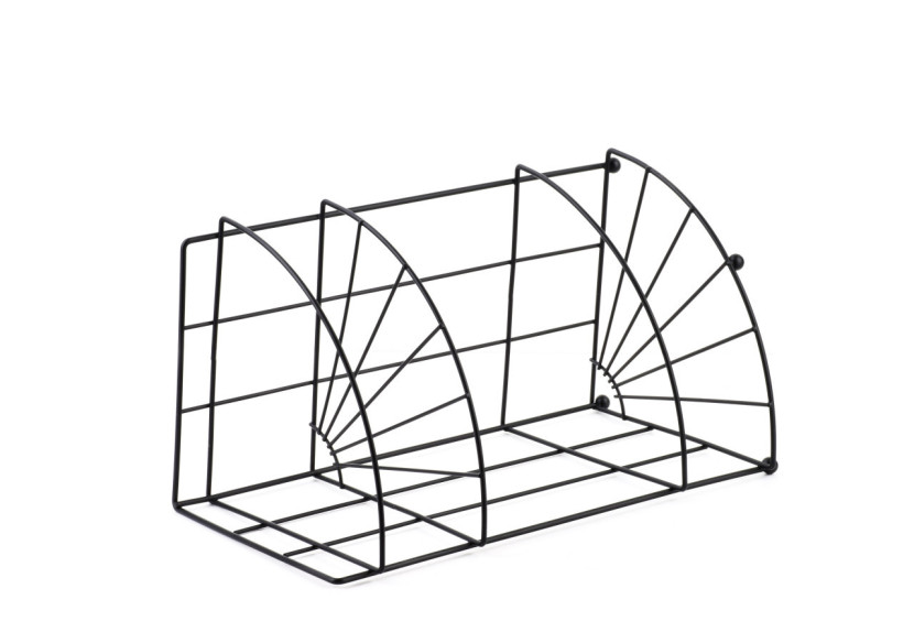 Porte-savon Carl Black - Ensemble de 2 pièces 18,5x14x26cm - HTWM2744 - Mondex