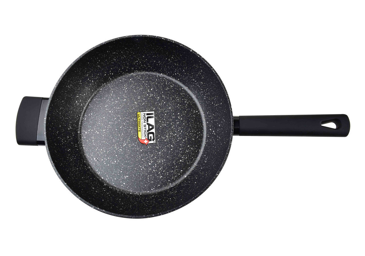 Poêle VALERIAN - Aluminium 28x51xh8cm avec couvercle en verre - HTXD5496-CX - Allesken