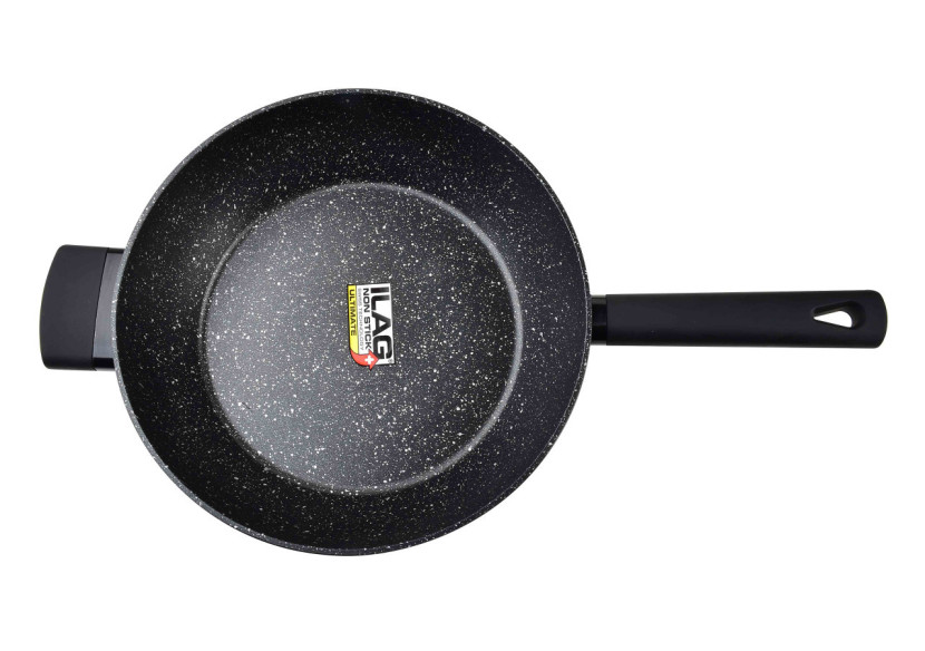 Poêle VALERIAN - Aluminium 28x51xh8cm avec couvercle en verre - HTXD5496-CX - Allesken Poêle VALERIAN - Aluminium 28x51xh8cm avec couvercle en verre - HTXD5496-CX - Allesken