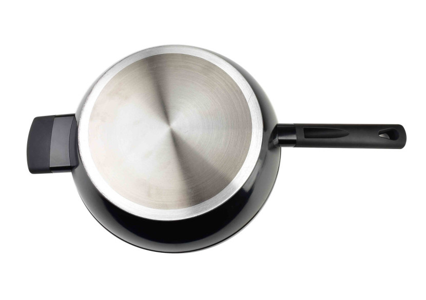 Poêle VALERIAN - Aluminium 28x51xh8cm avec couvercle en verre - HTXD5496-CX - Allesken Poêle VALERIAN - Aluminium 28x51xh8cm avec couvercle en verre - HTXD5496-CX - Allesken