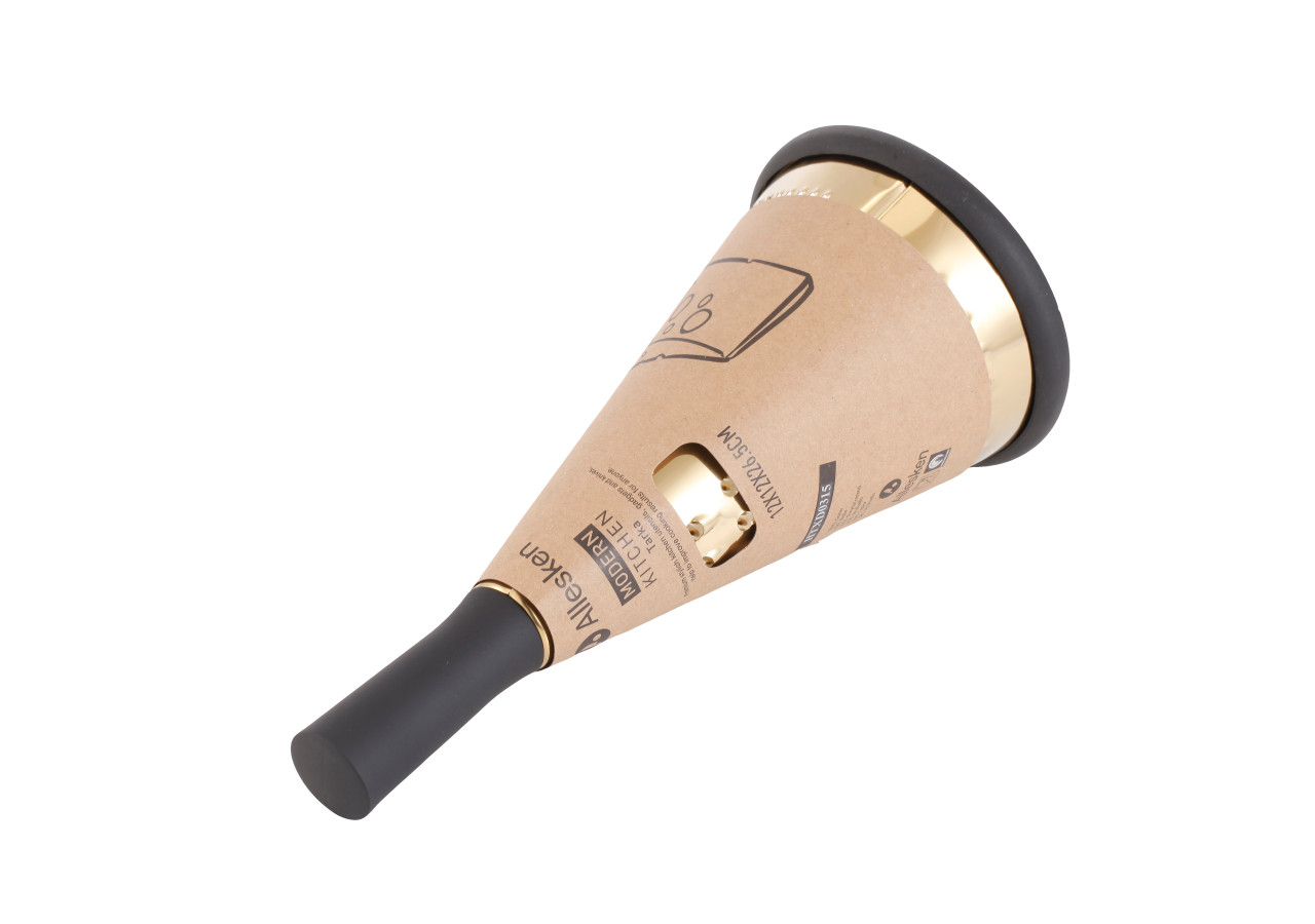 Râpe MODERN KITCHEN - Acier inoxydable noir 12x12x27,5cm - HTXD0315 - Allesken