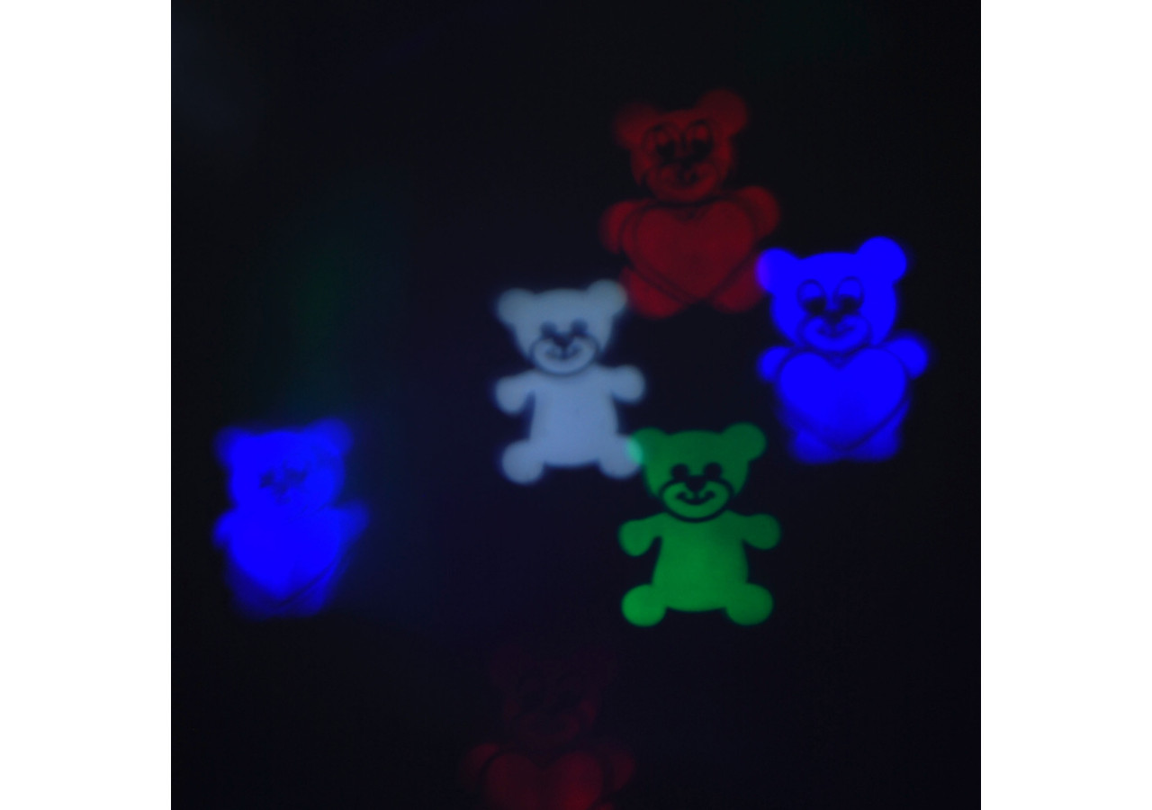 Projecteur LED - Effet lumineux mignon en quatre couleurs - HTCH1244-PROM - Mondex