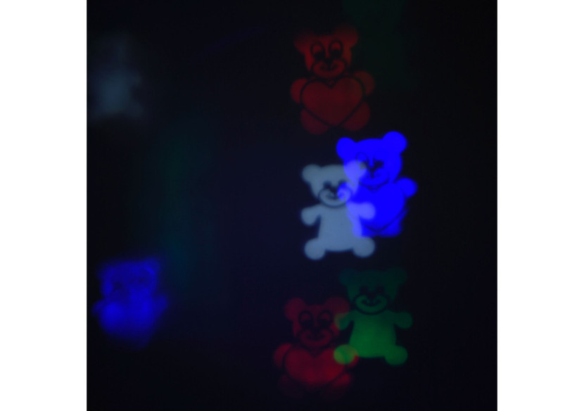 Projecteur LED - Effet lumineux mignon en quatre couleurs - HTCH1244-PROM - Mondex Projecteur LED - Effet lumineux mignon en quatre couleurs - HTCH1244-PROM - Mondex