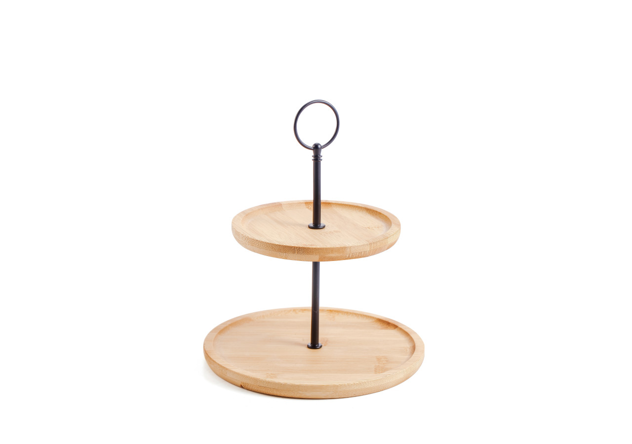 Patera en Bambou Modern Kitchen - 2 niveaux 15 et 20 cm - HTXD0070 - Allesken