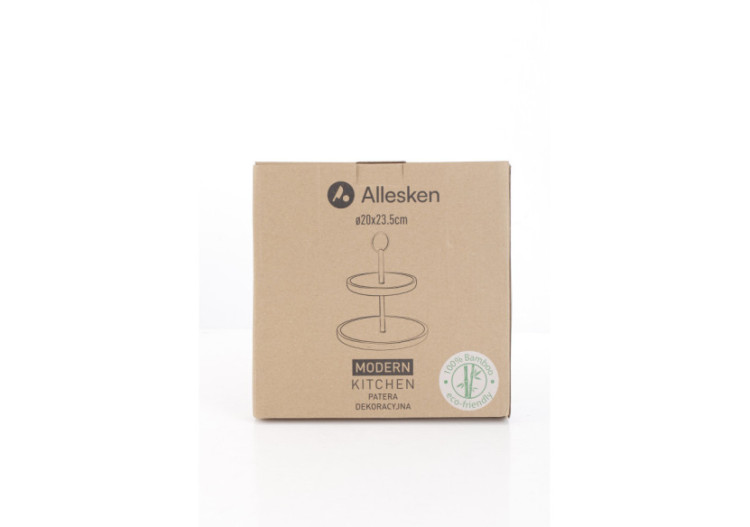 Patera en Bambou Modern Kitchen - 2 niveaux 15 et 20 cm - HTXD0070 - Allesken 2