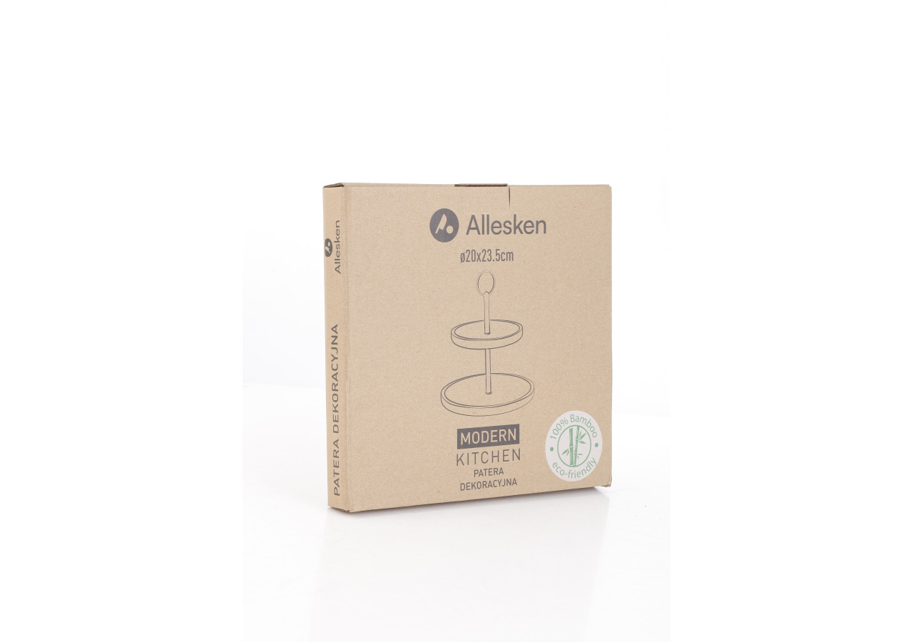 Patera en Bambou Modern Kitchen - 2 niveaux 15 et 20 cm - HTXD0070 - Allesken